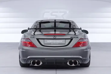 CSR Schwanenhals Heckflügel mit ABE für Mercedes-Benz SLK / SLC R172 SHF028-D01-F