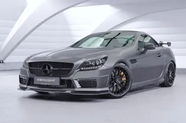 CSR Schwanenhals Heckflügel mit ABE für Mercedes-Benz SLK / SLC R172 SHF028-D01-F