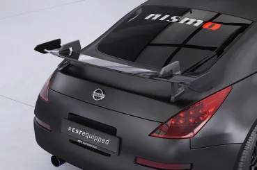 CSR Schwanenhals Heckflügel mit ABE für Nissan 350Z (Z33) Coupe SHF018-D01-F