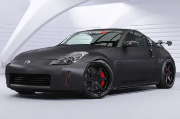 CSR Schwanenhals Heckflügel mit ABE für Nissan 350Z (Z33) Coupe SHF018-D01-F