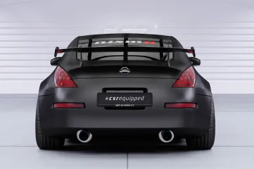 CSR Schwanenhals Heckflügel mit ABE für Nissan 350Z (Z33) Coupe SHF018-D02-F