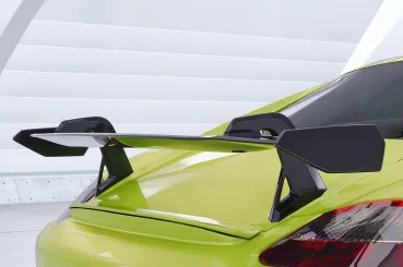 CSR Schwanenhals Heckflügel mit ABE für Porsche Cayman 987c SHF029-D02-F