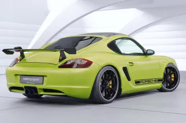 CSR Schwanenhals Heckflügel mit ABE für Porsche Cayman 987c SHF029-D02-F
