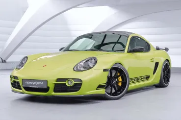 CSR Schwanenhals Heckflügel mit ABE für Porsche Cayman 987c SHF029-D02-F