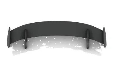 CSR Schwanenhals Heckflügel mit ABE für Skoda Superb 3 (Typ 3V) Limousine SHF039-D02-F