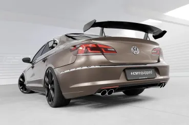 CSR Schwanenhals Heckflügel mit ABE für VW Passat CC SHF062-D02-F