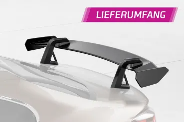 CSR Schwanenhals Heckflügel mit ABE für VW Passat CC SHF062-D02-F