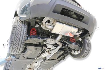 Fox passend für Seat Ateca 5FP - 4x4 Facelift Endschalldämpfer quer Ausgang rechts/links - Endrohre hinter der Stoßstange SE100075-DI