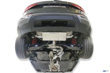 Fox passend für Seat Ateca 5FP - 4x4 Facelift Endschalldämpfer quer Ausgang rechts/links - Endrohre hinter der Stoßstange SE100075-DI