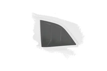 CSR Seitenscheibenblenden für Dodge Challenger (3.Gen) SSB026-C Carbon Look Hochglanz (keine Lackierung erforderlich)