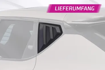 CSR Seitenscheibenblenden mit ABE für Kia EV6 SSB028-L Lackierung erforderlich