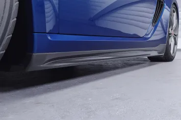 CSR Seitenschweller mit ABE für Porsche Cayman 987C SS559-L Lackierung erforderlich (unlackiert roh)