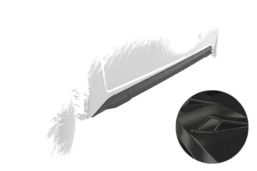 CSR Seitenschweller mit ABE für Toyota Aygo 2 SS493-G Glossy schwarz Hochglanz (keine Lackierung erforderlich)