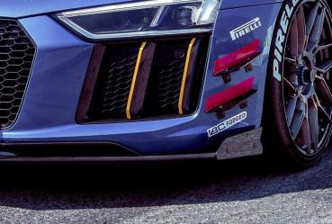 Maxton Design Flaps Wings vorne (Canards) für Audi R8 Mk.2