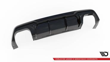 Maxton Design Diffusor Heck Ansatz V.3 für Cupra Formentor VZ Mk1 / Mk1 Facelift schwarz Hochglanz