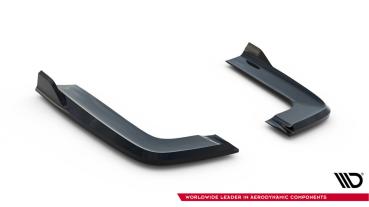 Maxton Design Heck Ansatz Flaps Diffusor V.3 für Mercedes-Benz V-Klasse AMG-Line W447 Facelift schwarz Hochglanz