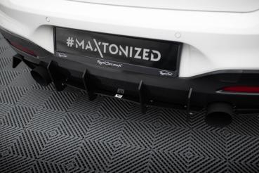 Maxton Design Diffusor Heck Ansatz für Heckschürze V.1 für BMW 1er F20/F21 M-POWER FACELIFT