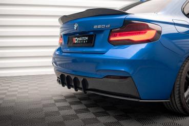 Maxton Design Street Pro Heckschürze für BMW 2 M-Paket F22