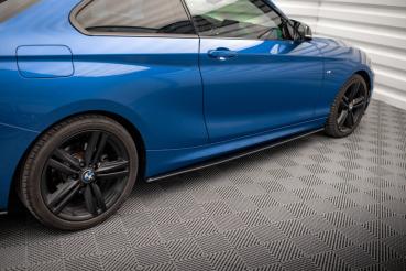 Maxton Design Street Pro Seitenschweller Ansatz für BMW 2 M-Paket F22