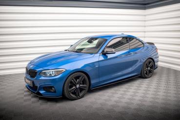 Maxton Design Street Pro Seitenschweller Ansatz für BMW 2 M-Paket F22