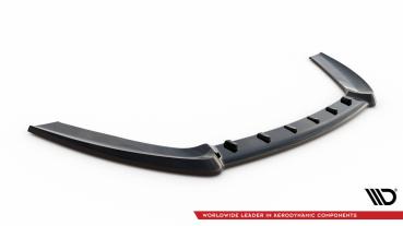Maxton Design Front Ansatz für (Cupra) Ford Fiesta ST Mk7 FL schwarz Hochglanz