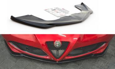 Maxton Design Front Ansatz für Alfa Romeo 4C schwarz Hochglanz