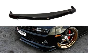 Maxton Design Front Ansatz für Chevrolet Camaro SS Mk5 schwarz Hochglanz