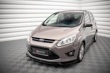 Maxton Design Front Ansatz für Ford C-Max Mk2 schwarz Hochglanz