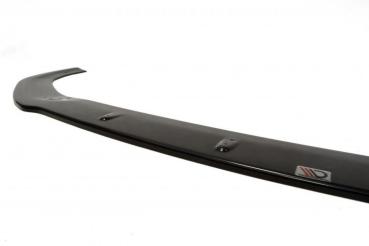 Maxton Design Front Ansatz für (Focus RS Look Stoßstange) für Ford Fiesta Mk7 FL schwarz Hochglanz