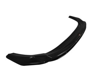 Maxton Design Front Ansatz V.1 für Ford Transit Custom Mk1 Facelift / Tourneo Custom Mk1 Facelift schwarz Hochglanz