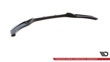 Maxton Design Front Ansatz V.2 für BMW 2 M-Paket F22 schwarz Hochglanz