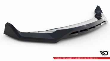 Maxton Design Front Ansatz V.2 für BMW X5 M-Paket G05 schwarz Hochglanz