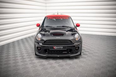 Maxton Design Front Ansatz V.2 für Mini Cooper John Cooper Works R56 schwarz Hochglanz