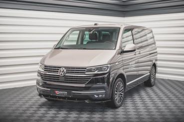 Maxton Design Front Ansatz V.2 für VW T6.1 schwarz Hochglanz