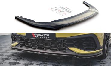Maxton Design Front Ansatz V.3 für VW Golf GTI Clubsport Mk8 schwarz Hochglanz