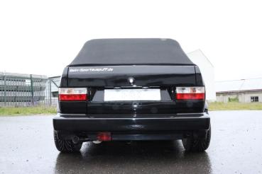 Fox passend für VW Golf I Cabrio Endschalldämpfer Ø63,5mm - 1x63,5 Typ 10 nach links führend VW050011-003