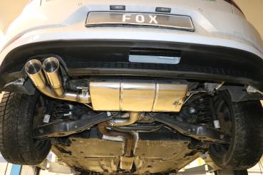 Fox passend für VW Golf VII - GTE Endschalldämpfer - 2x80 Typ 25  VW056217-290