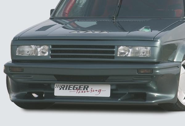 Rieger Spoilerstoßstange Breitbau I für VW Golf 1 GFK unlackiert (Lackierung erforderlich) D 00011010