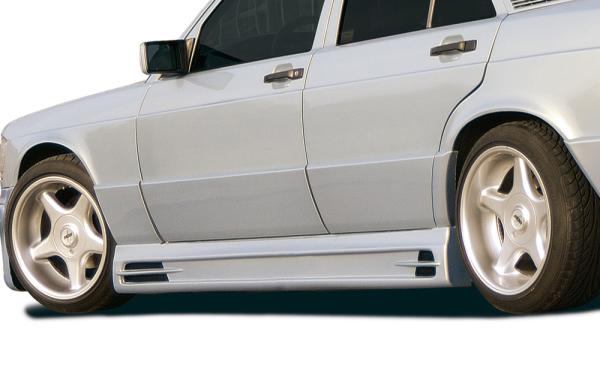 Rieger Seitenschweller links für Mercedes 190 (W201) ABS schwarz matt (Lackierung erforderlich) Y 00025038