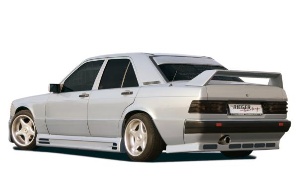 Rieger Seitenschweller rechts für Mercedes 190 (W201) ABS schwarz matt (Lackierung erforderlich) Y 00025039