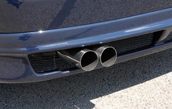 Rieger Heckansatz für Mercedes C-Klasse (W203) ABS schwarz matt (Lackierung erforderlich) Y 00025107