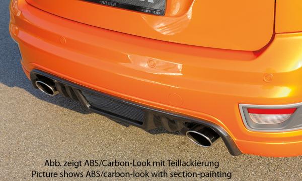 Rieger Heckansatz für Ford Focus 2 ST ABS schwarz matt (Lackierung erforderlich) Y 00034148
