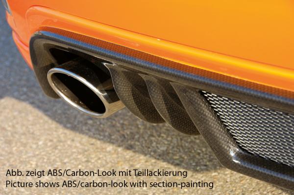 Rieger Heckansatz für Ford Focus 2 ST ABS schwarz matt (Lackierung erforderlich) Y 00034148