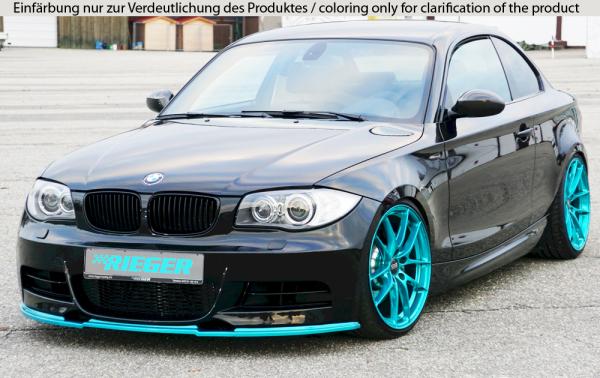 Rieger Spoilerschwert für BMW 1er E82, E88 (182/1C) ABS schwarz matt (Lackierung erforderlich) Y 00035044