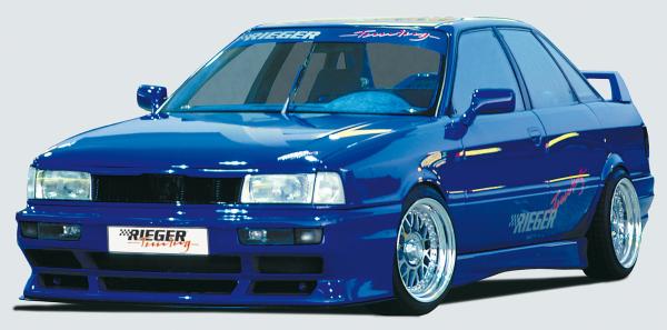 Rieger Frontstoßstange für Audi 80 Typ 89 GFK unlackiert (Lackierung erforderlich) P 00039010