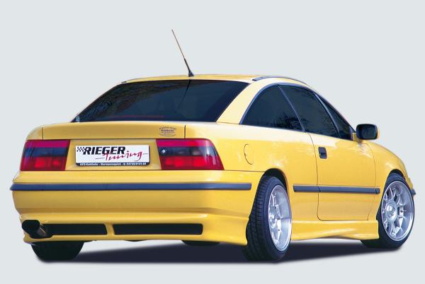 Rieger Heckansatz Breitbau I für Opel Calibra (A) ABS schwarz matt (Lackierung erforderlich) Y 00046060