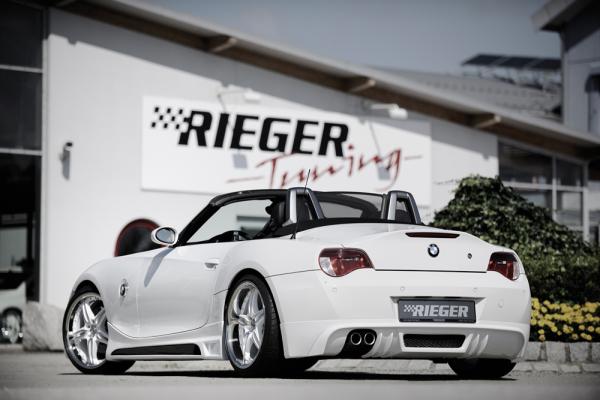 Rieger Heckansatz für BMW Z4 (E85) ABS schwarz matt (Lackierung erforderlich) K 00050517