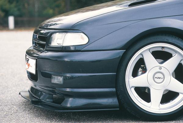 Rieger Spoilerstoßstange Breitbau I für Opel Astra F ABS schwarz matt (Lackierung erforderlich) Y 00052010