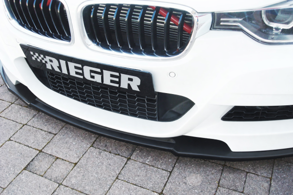 Rieger Spoilerschwert für BMW 3er F30 (3L) ABS schwarz matt (Lackierung erforderlich) Y 00053462
