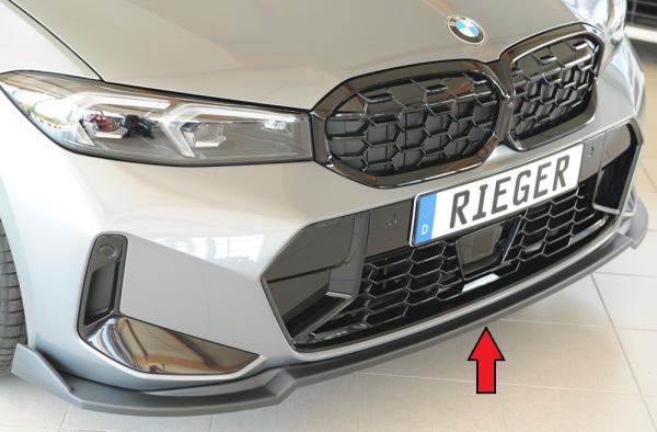 Rieger Spoilerschwert für BMW 3er G20 (G3L) ABS schwarz matt (Lackierung erforderlich) Y 00053510